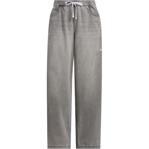 Adidas Originals SS25 SOFT DENIM ADJUSTABLE JOGGERS Jeans Women s KC5839 XL серый