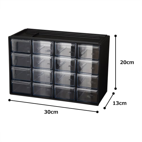 Iris Ohyama Tool Box Parts Cabinet PC-30