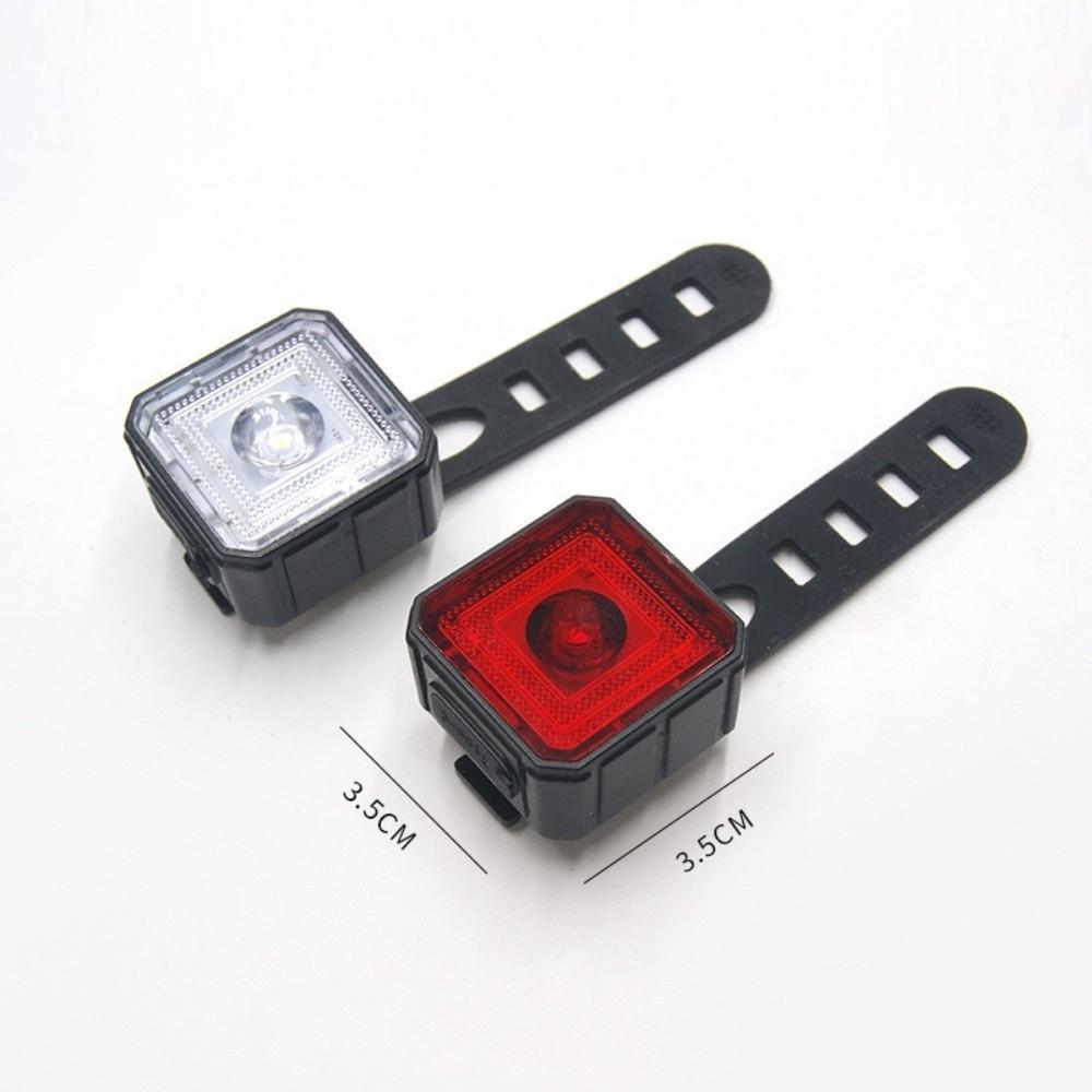 Quick Charging Bicycle Brake Tail Light High Brightness Cycling Accessories Night Cycling