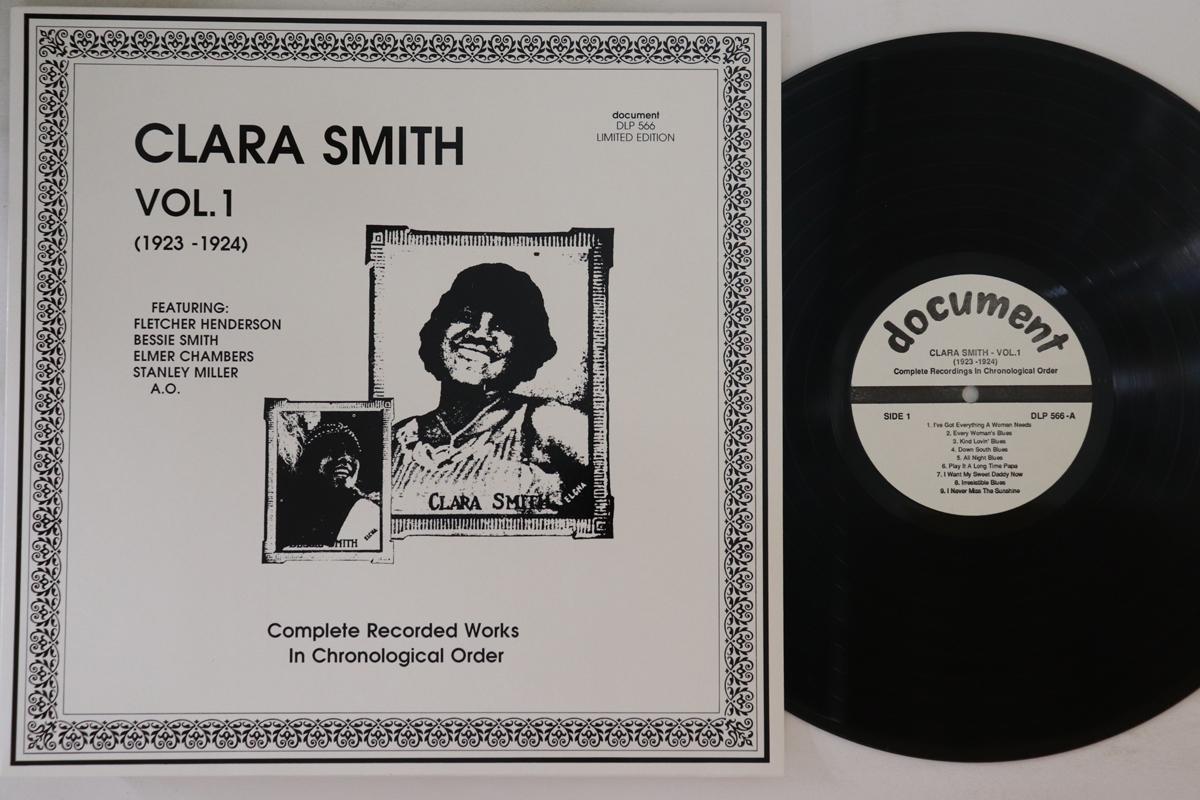 

LP Record CLARA SMITH - Vol. 1 (1923-1924) DLP566 DOCUMENT 1989 Austria Blues Used