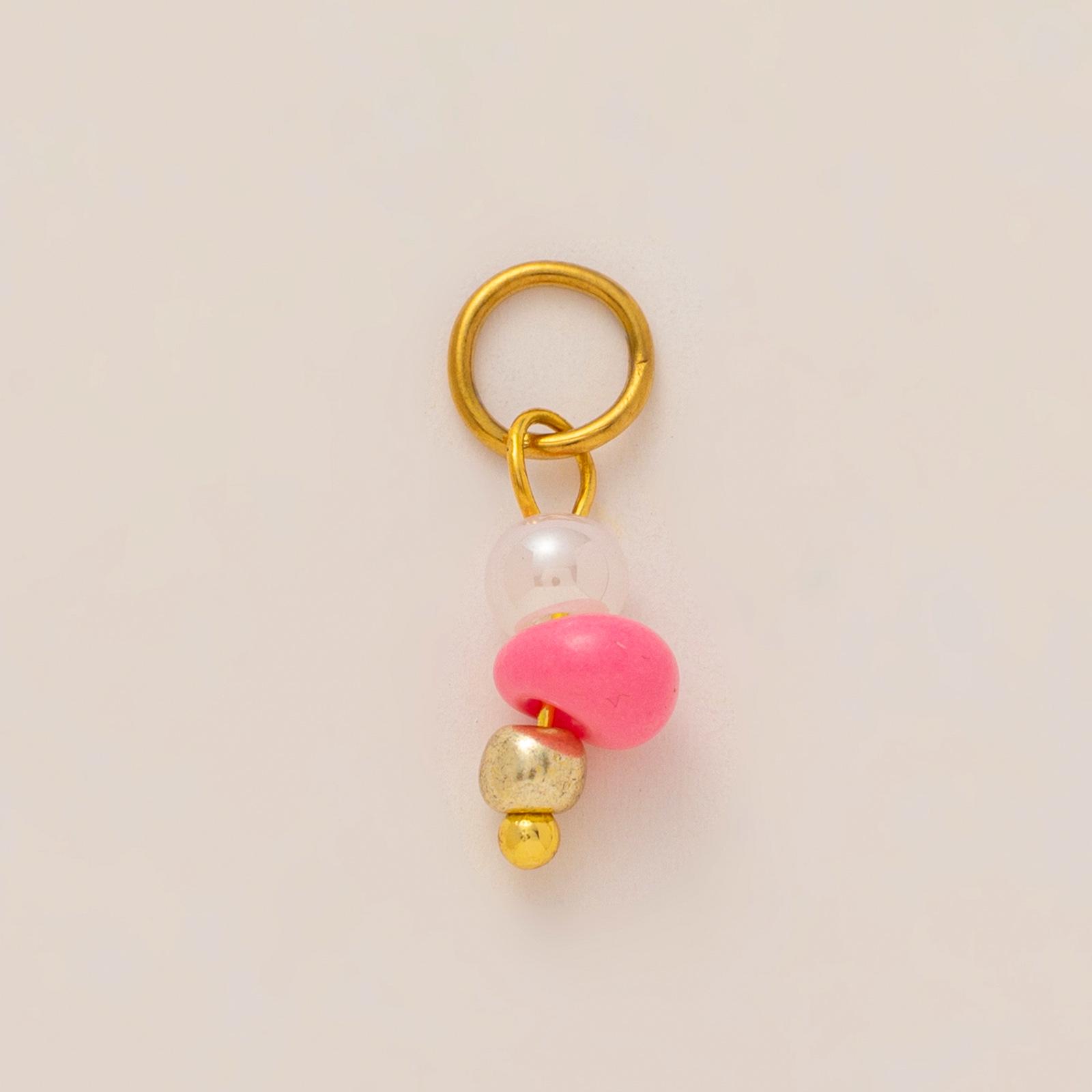 18K Gold Stainless Steel Skull Pendant - DIY Accessory