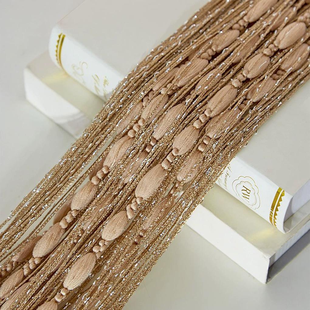 Crystal Beaded Living Durable Material, Fashionable for the Pendants, Door Dividers and Cabinet Ideal {No Beads}