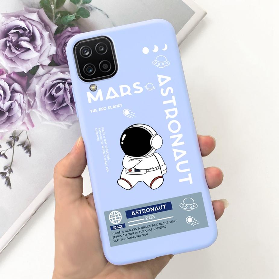 For Samsung Galaxy A12 Case M12 F12 Cute Fashion Candy Painted Back Cover Phone Case For Samsung A12 M 12 Galaxy M12 Soft Fundas