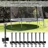 12 Pack Trampoline Accessories for Trampoline Poles Trampoline Spacers Screws 7.7cm