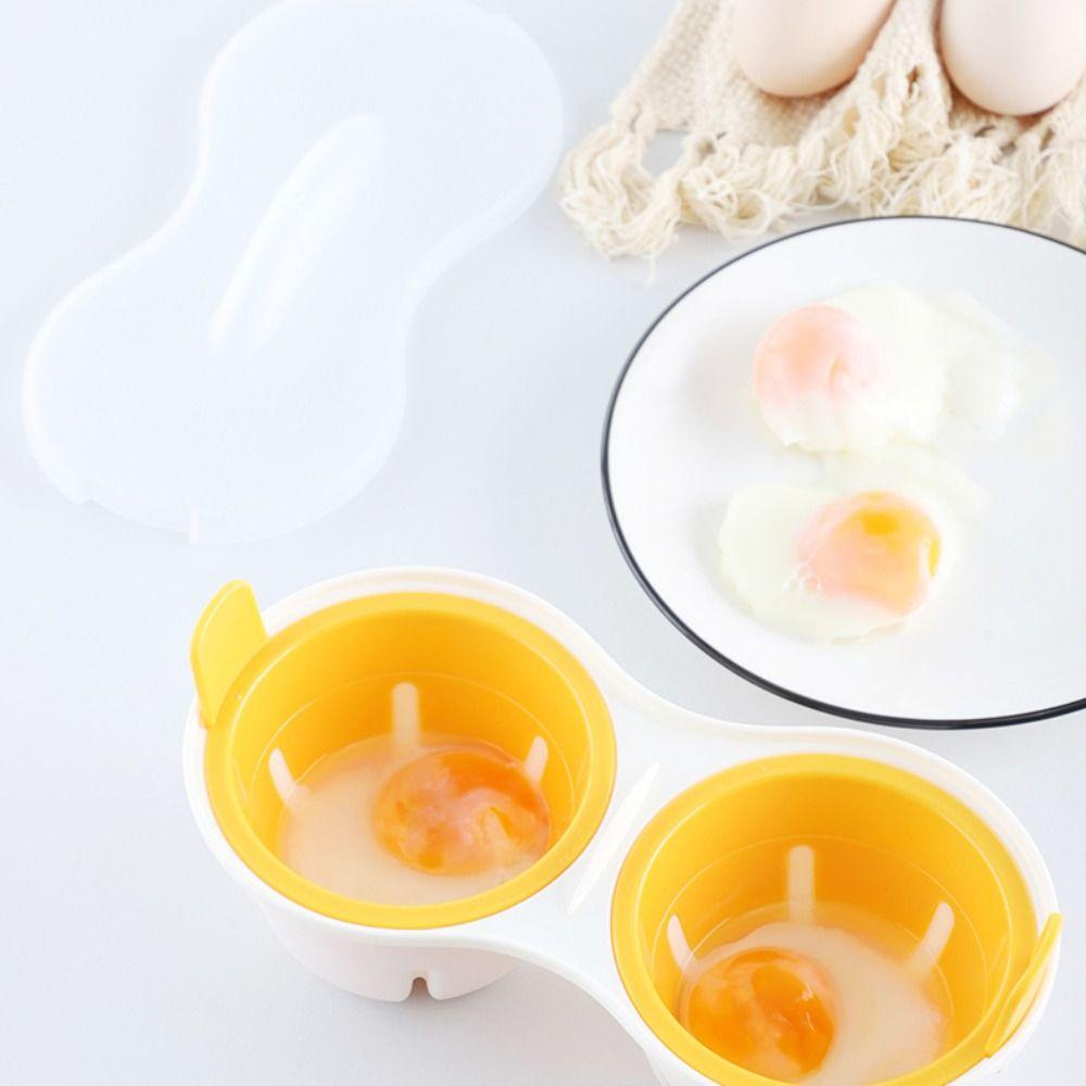 Food Grades Plastic Egg Steamer Kitchen Cooking Mold Egg Fryer Steamed Egg Box Kitchen Gadgets