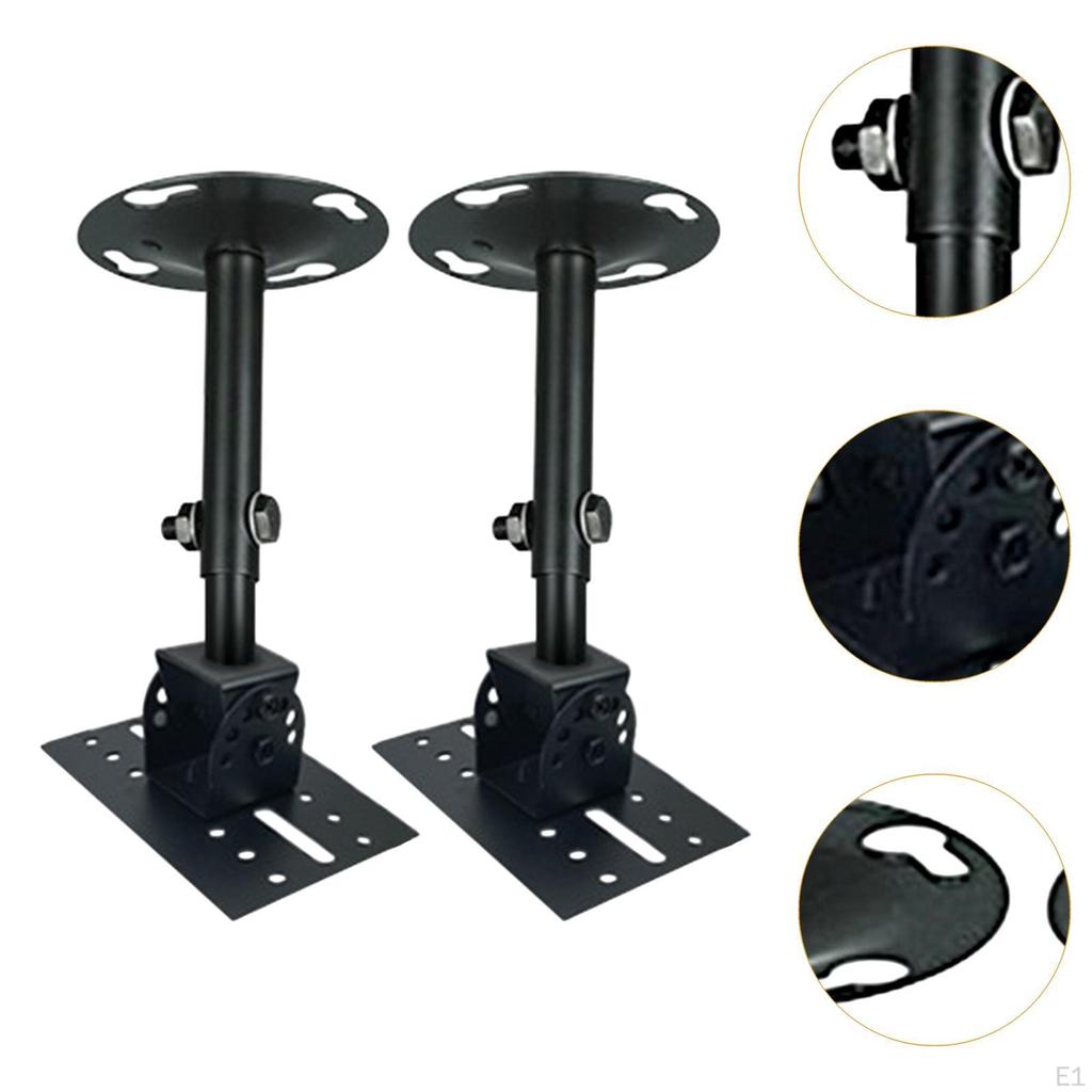 Lautsprecherhalterung Ständer Deckenhalterung Universalstange, Hotel Drehbar Heavy Duty Stahl