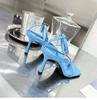 Fashion Square Toe High Heel Sandals, Influencer Style, European Runway Design, Women Sizes 35-42