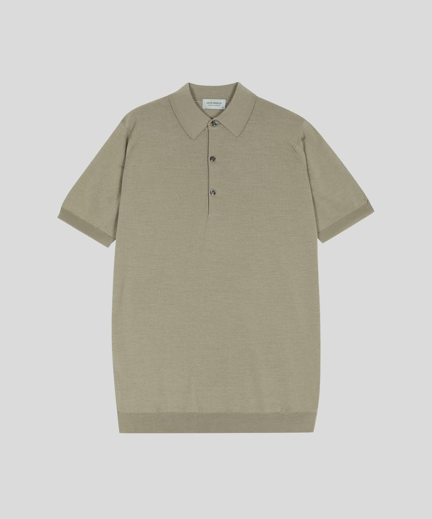 JOHN SMEDLEY Macloud Extra Fine Merino Wool Standard Fit Short Sleeve Polo Shirt Seasonal 4 Colors