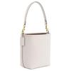 Coach City 17 Solid Color Metal Logo Leather Bucket Bag Women bags White CT801-IMCHK