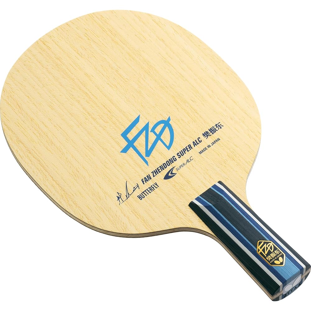 Butterfly Super ALC-CS Table Tennis Racket Fan Zhendong Chinese Pen Grip Blade Size 161x150mm