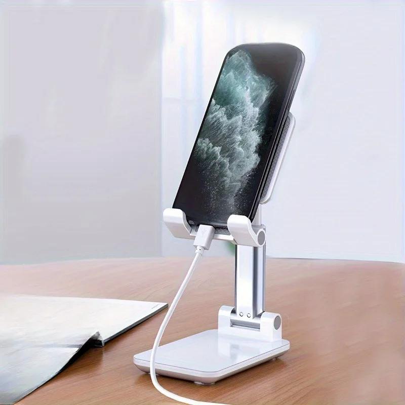 1PC Mobile phone lazy stand flat bracket foldable portable lifting lazy stand