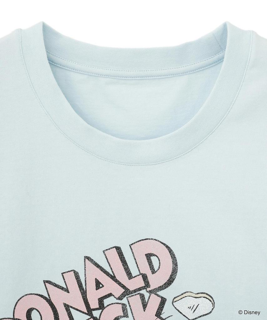 Milkfed Casual DONALD TEE Light Blue DUCK/COOKING S/S Women's