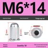 Galvanized Decorative Motorcycle Cylinder Head Nut Cap M5/M6/M8