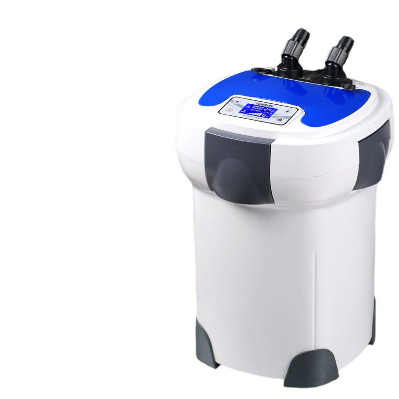 Silent Variable Frequency External Aquarium Filter HW-3000 for Planted and Large Fish Tanks