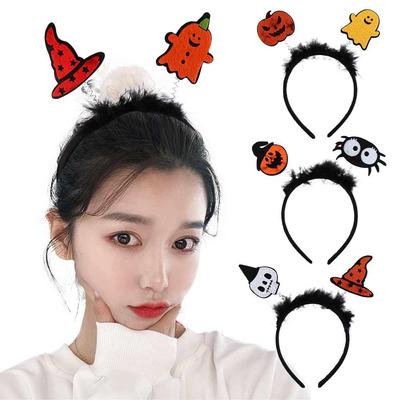 Cartoon Halloween Hairband Spider Pumkin Hairband Trendy Ghost Headband  Halloween Party