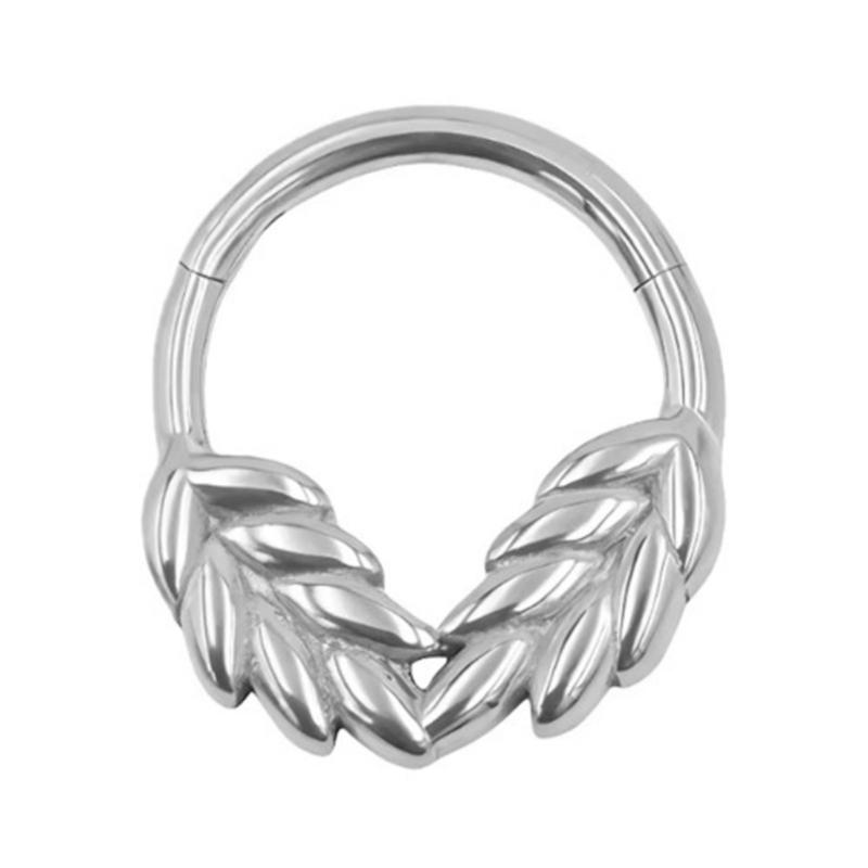 Easy To Wear Seamless Heart Nose Rings Piercing Nose Decors Comfortable Body Jewelry for Party and Daily Use