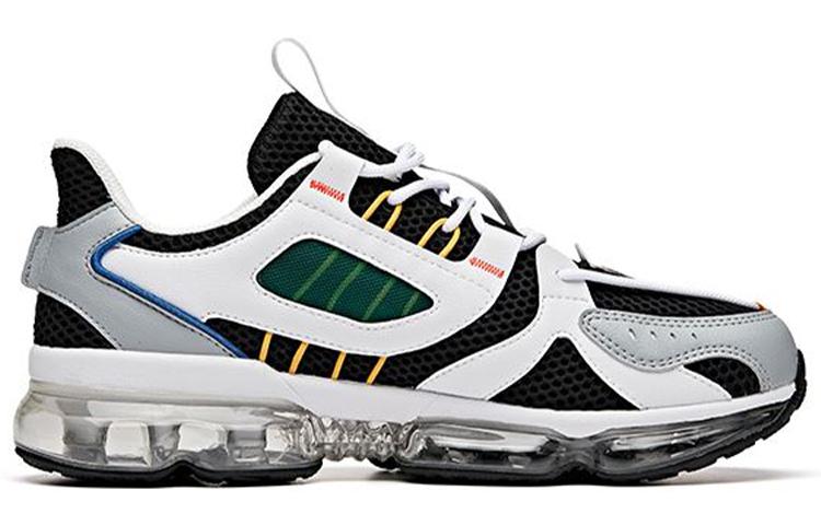 Men's Sneakers Anta Cushioning Breathable Impact Resistant Low Top Running Shoes Men's White Blue