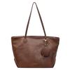 Simple and versatile bag women's large-capacity 2025 new autumn and winter casual shoulder bag popular commuter tote bag this year