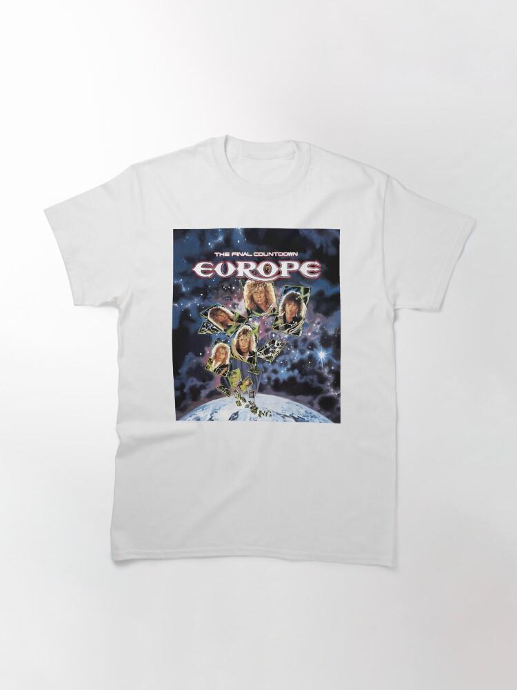 Europe The Final Countdown Foureb Europe Band War Of Kings Classic T-Shirt