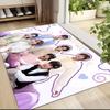 Home Sweet Home Carpet Rug Soft Washable Antislip Home Living Room Sofa Mats Personalized Christmas Rug