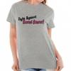 Fight Against Breast Cancer BCA Pink Ribbon Womens Graphic Crewneck T Shirt Tee