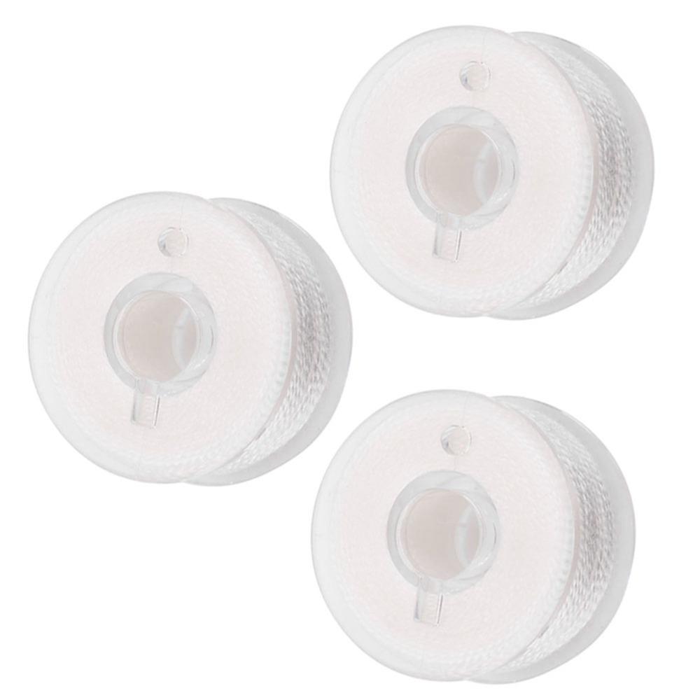 3pcs Portable White PVA Fishing Line 20m Length Quick Dissolving PVA String Fishing String Fishing Bait Bags