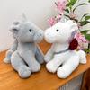 Cross-border Rose Unicorn Plush Toy - Cute Simulation Doll Gift for Girls
