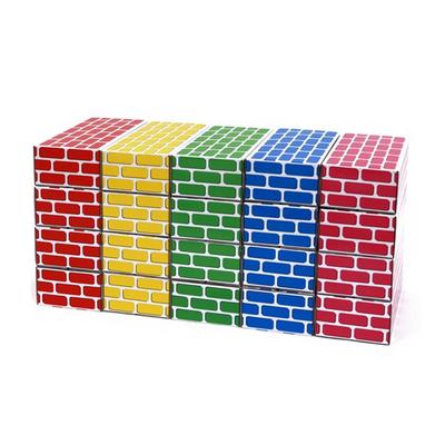 Eduplay Cuckoo Toys Bloc de cărămidă din hârtie Jucării coreene pentru copii mari 20p
