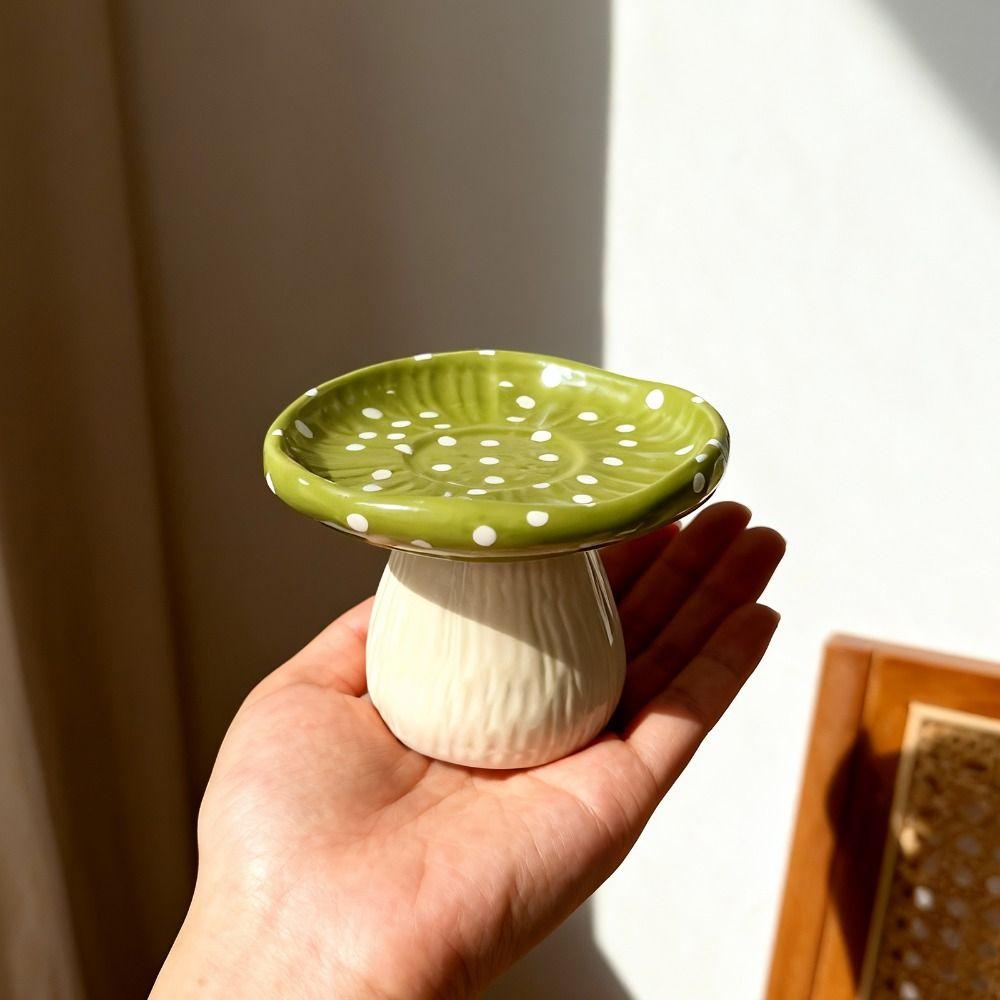 New Mushroom Storage Tray Plaster Mold 3D Reusable Plaster Mold Silicone DIY Resin Mold Home Decor