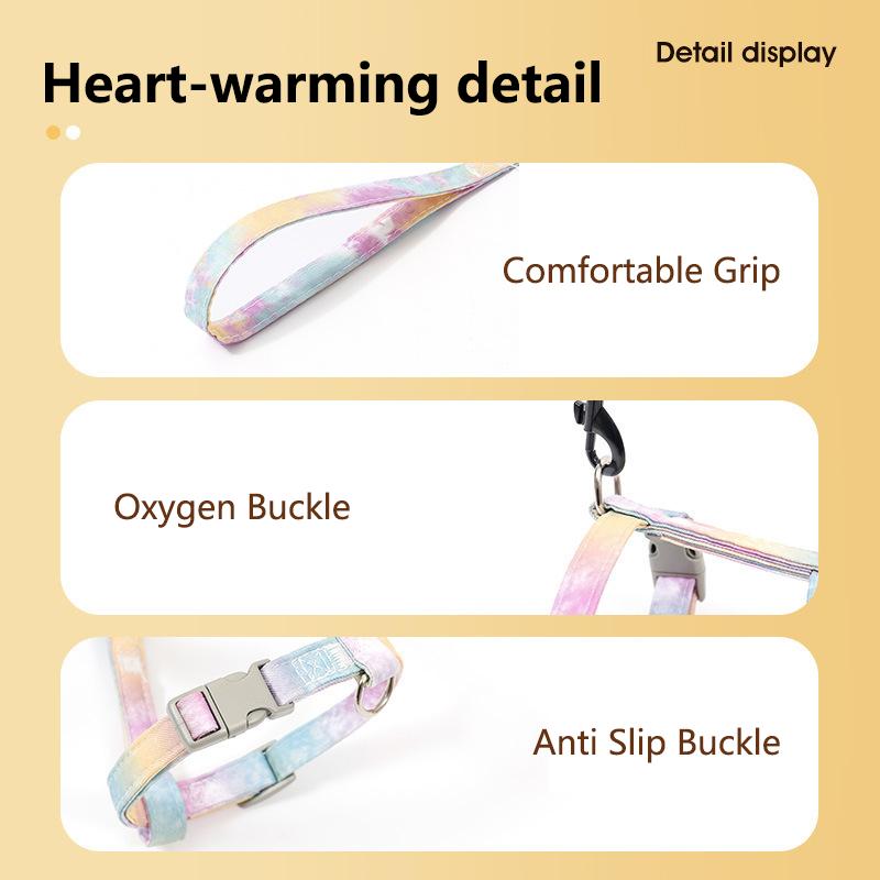 Adjustable Cat Harness And Leash Set Pet Dog Cat Vest For Small Medium Large Dogs Rope Set Pug Outdoor Walking Lead