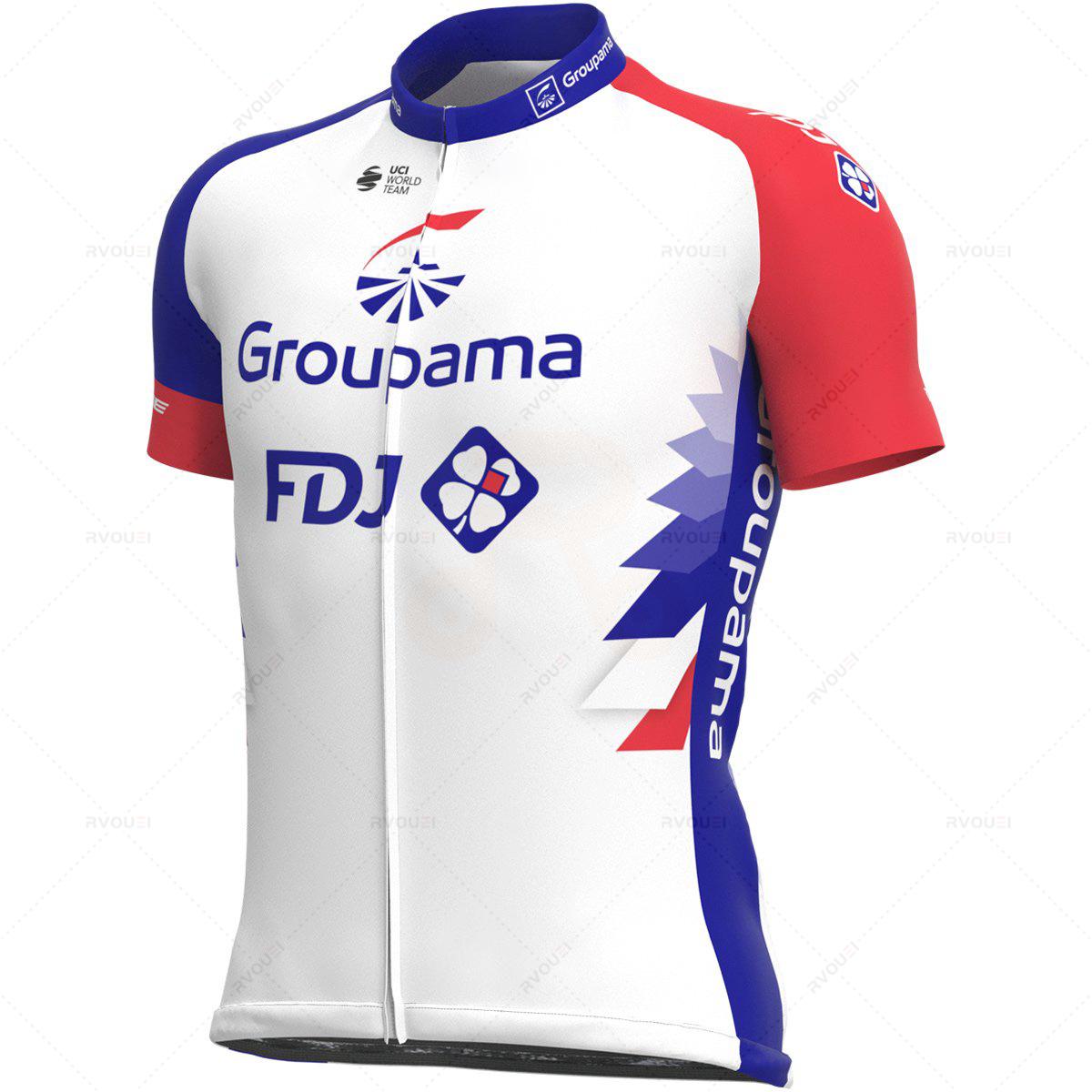 

Велоформа Fdj Team для мужчин, Комплект с коротким рукавом, Велошорты с лямками 19D, Одежда для велосипеда, Спортивная футболка, Костюм, Лето, 2024 S