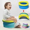 Children's Foldable Potty Training Seat Easy To Clean Toilet Seat Boys and Girls Birthday Gift Portable Travel Baby Potty