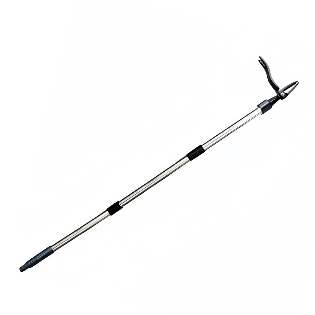 Stehender Unkrautzieher 44 Zoll Verstellbarer Griff 4 Krallen Hand-Unkrautwerkzeug für Garten Rasen Hof