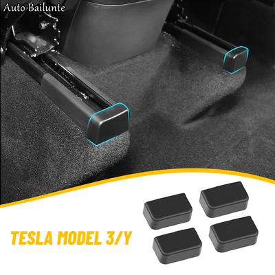 Voor Tesla Model Y 2022 Achterbank Slide Rail Bescherming Plug Autostoel Rail Cover Model