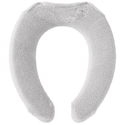 OKA Good Dryness D Nature Toilet Seat Cover U Type Only Gray Washable Toilet Knit Cover U (Kandryoko Pre-order)