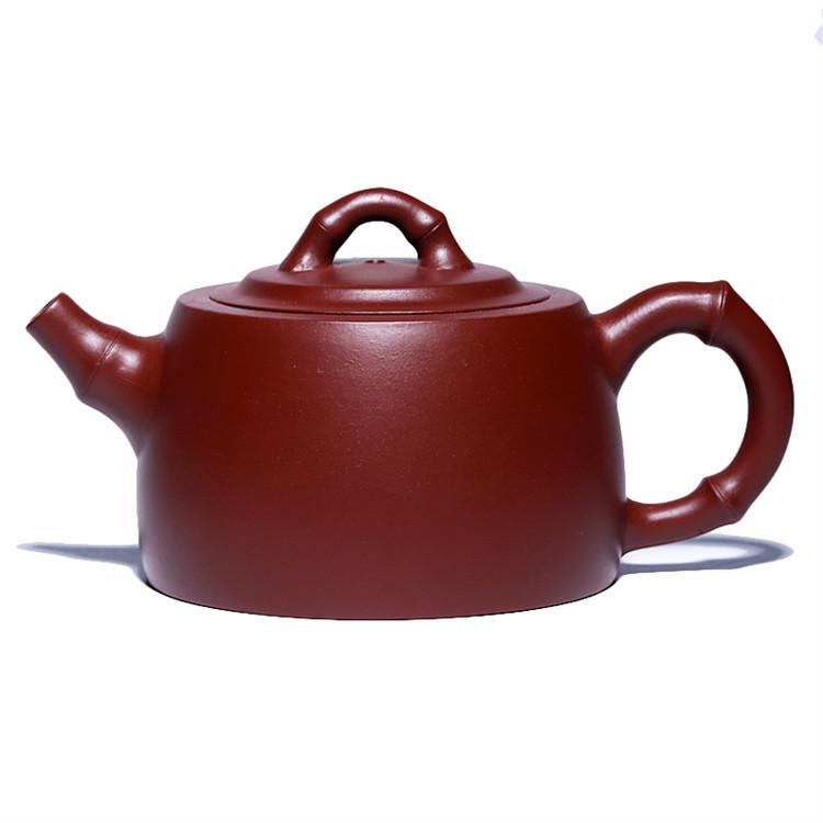 

260ml Classic Yixing Purple Clay Teapots Handmade Well Fence Pot Raw Ore Dahongpao Mud Kettle With Filter Zisha Tea Set Craft