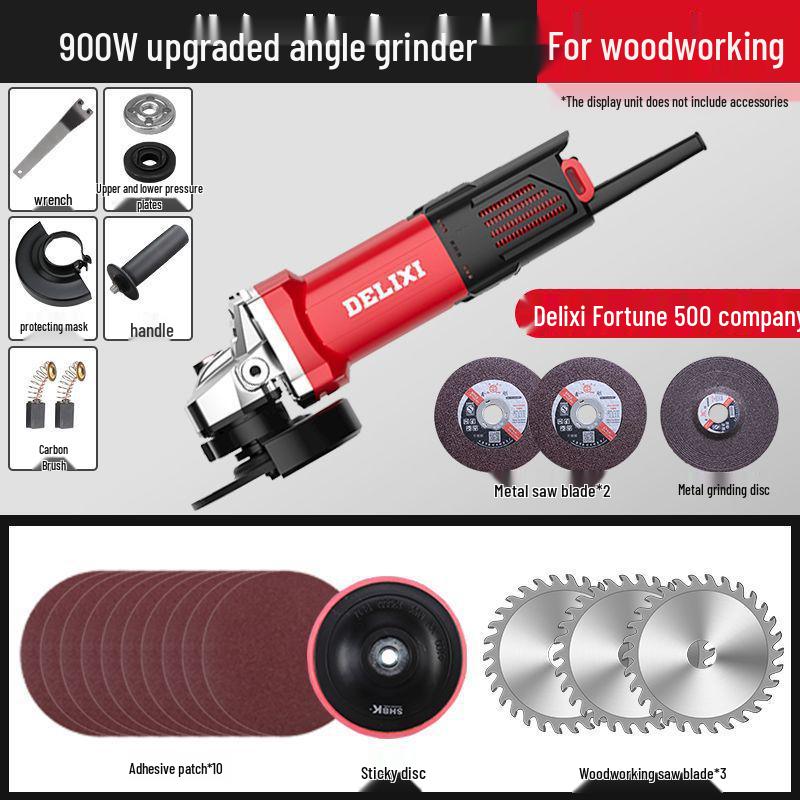 High-Power Multifunctional Angle Grinder and Polisher