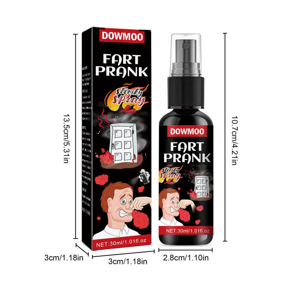 Liquid Fart Gag Prank Joke Spray Can Stink BombSmelly Stinky Gags 30ML Fart Spray Extra Strong Stink Prank Novel Funny Toys