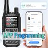 BAOFENG MINI 5 Walkie Talkie 2200mAh Bluetooth Programming Dual PTT Wireless Copy Frequency Multi Band New UV 5R Mini Ham Radio