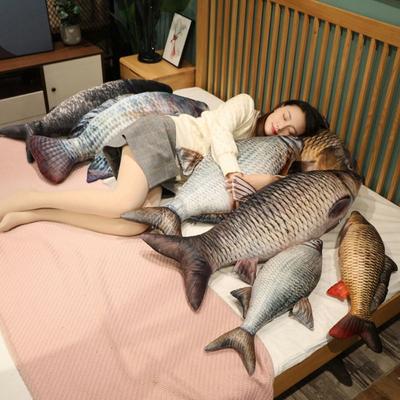 Tilapia Simulation Fish Plush Toys Cartoon Fish  Anime Pillow Dolls   Girls Xmas Gift