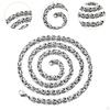 Chain Necklace Bracelet Costume Accessories Stainless Steel Hand for Wedding Vacation Party