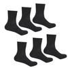 3 Pair Unisex Cotton Socks Wide Thin No Binding Top Breathable Extra Loose Solid Short Ankle Socks