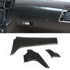 LHD For Mercedes Benz GLE 350 GLS 400 2016- ABS Carbon Fiber Texture Interior Center Console Dashboard Panel Cover