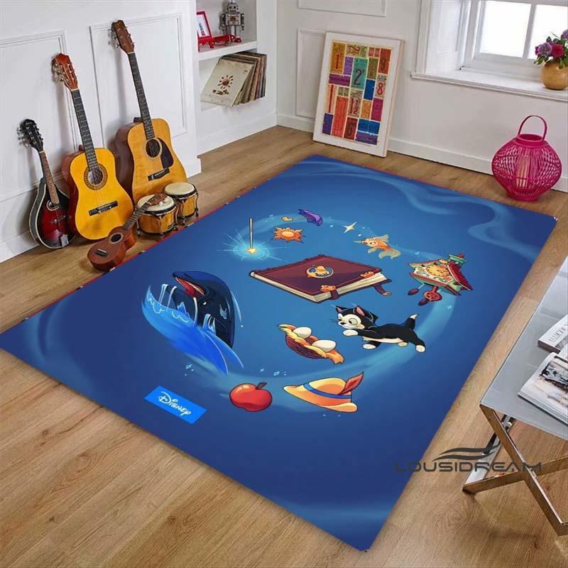 Cartoon Sofia die Erste Prinzessinnen-Muster Teppich - Raumdeko, Maschinenwaschbar und Weich, Perfekt für Schlafzimmer Spielmatte, Wohnzimmer