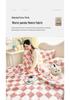 Cross-border Flannel Plaid Milk Velvet Summer Air Conditioning Blanket