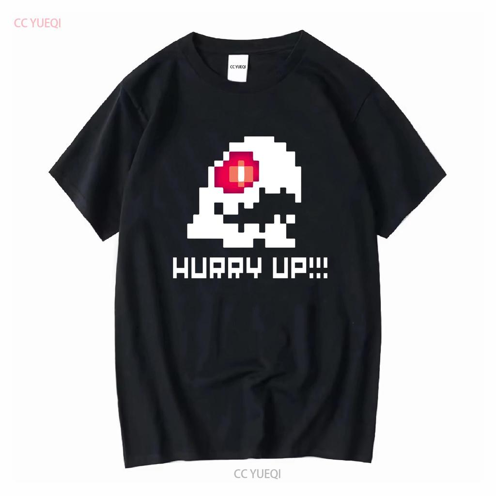 Bubble Bobble Hurry Up Funny Video Game T Shirt vintage Washed Breathable Stylish fashion homme Top For Everyday Wear graphic