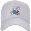 Easter Bunny Painting Egg Baseball Cap Classic Casual Polyester Adjustable Dad Hat for Adults