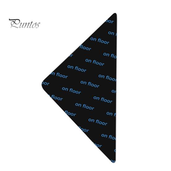 4Pcs Double Sided Rug Pads Triangular Design Washable Anti-Slip Grips Strong Adhesion Rug Stickers for Hardwood Floors