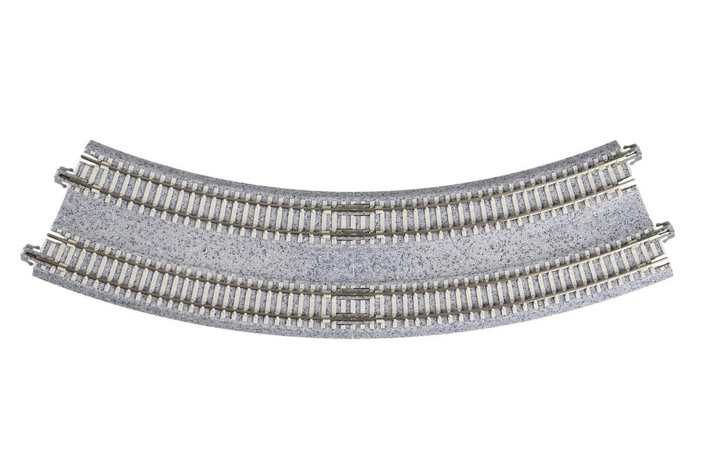 KATO N gauge double track approach track 1 piece each for left and right Model railroad supplies R315/282-22.5° 20-184