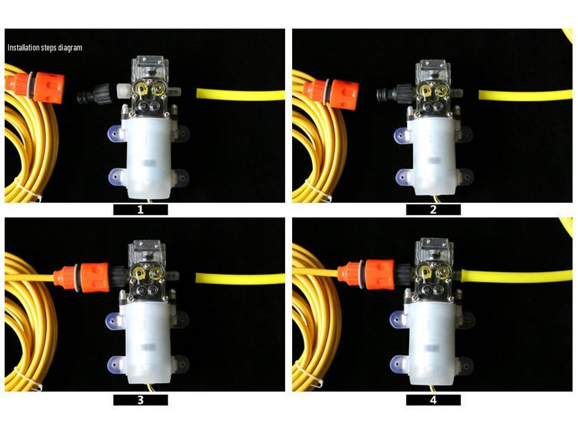 Portable Mini Car Washer & Air Conditioner Cleaning Pump E18